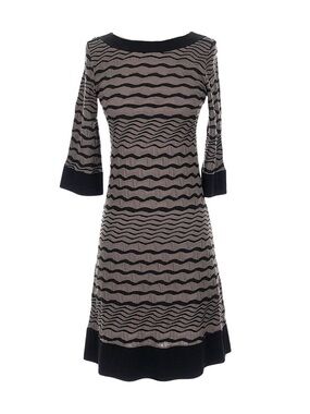 Papillon Blanc Geometric Pop-Over Dress